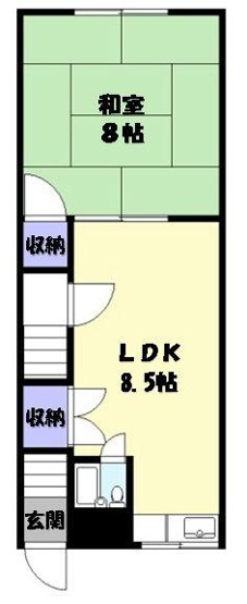 【間取り】 | 仁宮ビル３