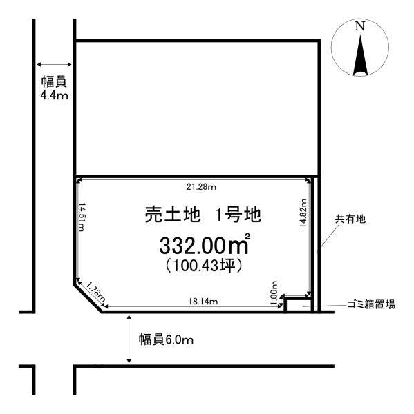 出雲市白枝町売り土地