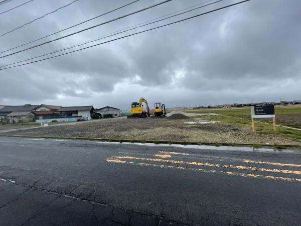 出雲市白枝町売り土地の外観