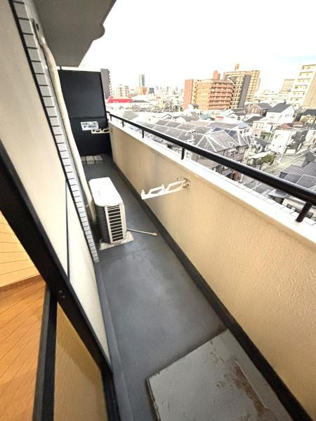 ケイアンドティ大正のバルコニー