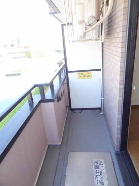 パークハイツ大正橋のバルコニー|★余裕の広さ★