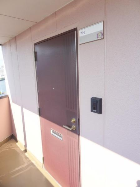 パークハイツ大正橋の玄関|★ピンポーン★