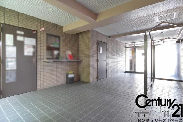 カルム南八木のエントランス|■現地撮影写真■広々開放感あるロビーです！