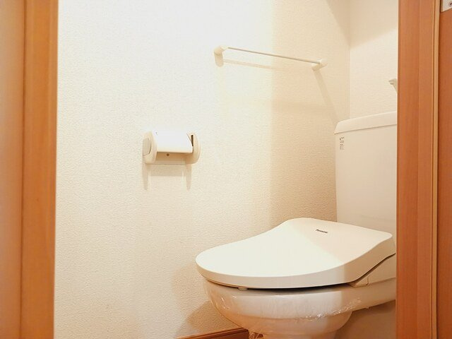 トパーズＣのトイレ|ゆったりとした空間のトイレです