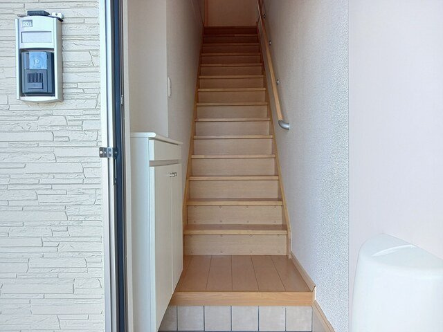 メゾンド・ソレイムの玄関|シンプルで使いやすい玄関です