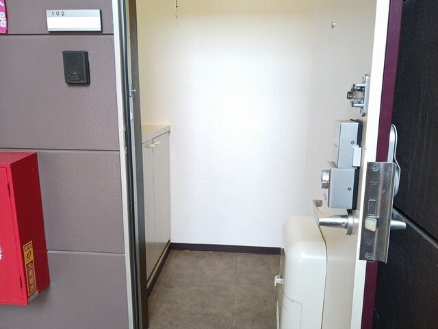 メゾン大安Ⅱの玄関|きれいな玄関です