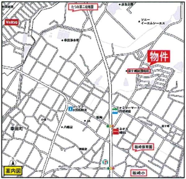 幸田町坂崎字京ヶ峰南・中古戸建のその他|交通アクセス図です。