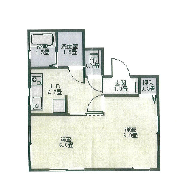 吉川ビルの間取り