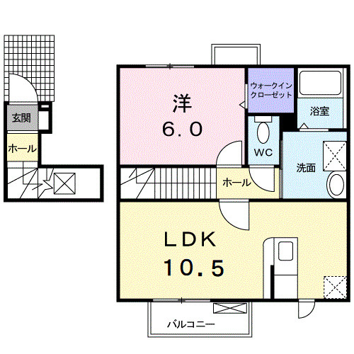 【間取り】 | レーベン・バオム　Ｃ