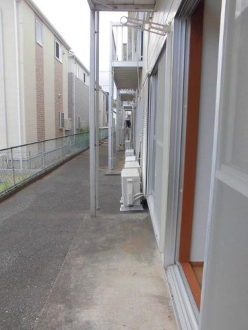 コーポみつわ台のバルコニー