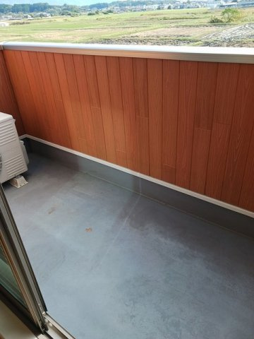 ステラヒルズのバルコニー