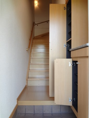 ボヌールメゾンの玄関
