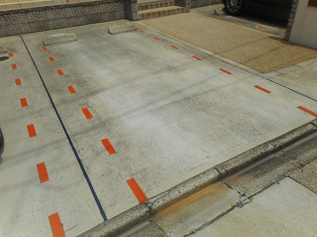 パークサイドＭ　Ⅱの駐車場