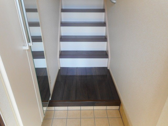 パークサイドＭ　Ⅱの玄関