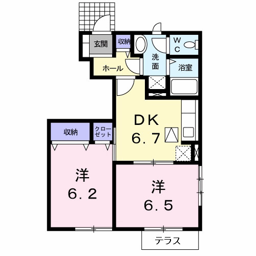 セトルメント　Ｙの間取り