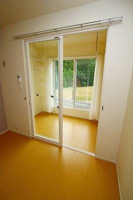 サンハピネスＣのバルコニー