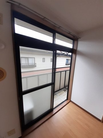 キャロット壱番館のバルコニー