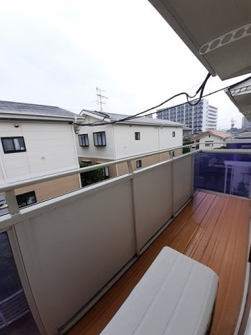 村ノ上ハイツⅠのバルコニー
