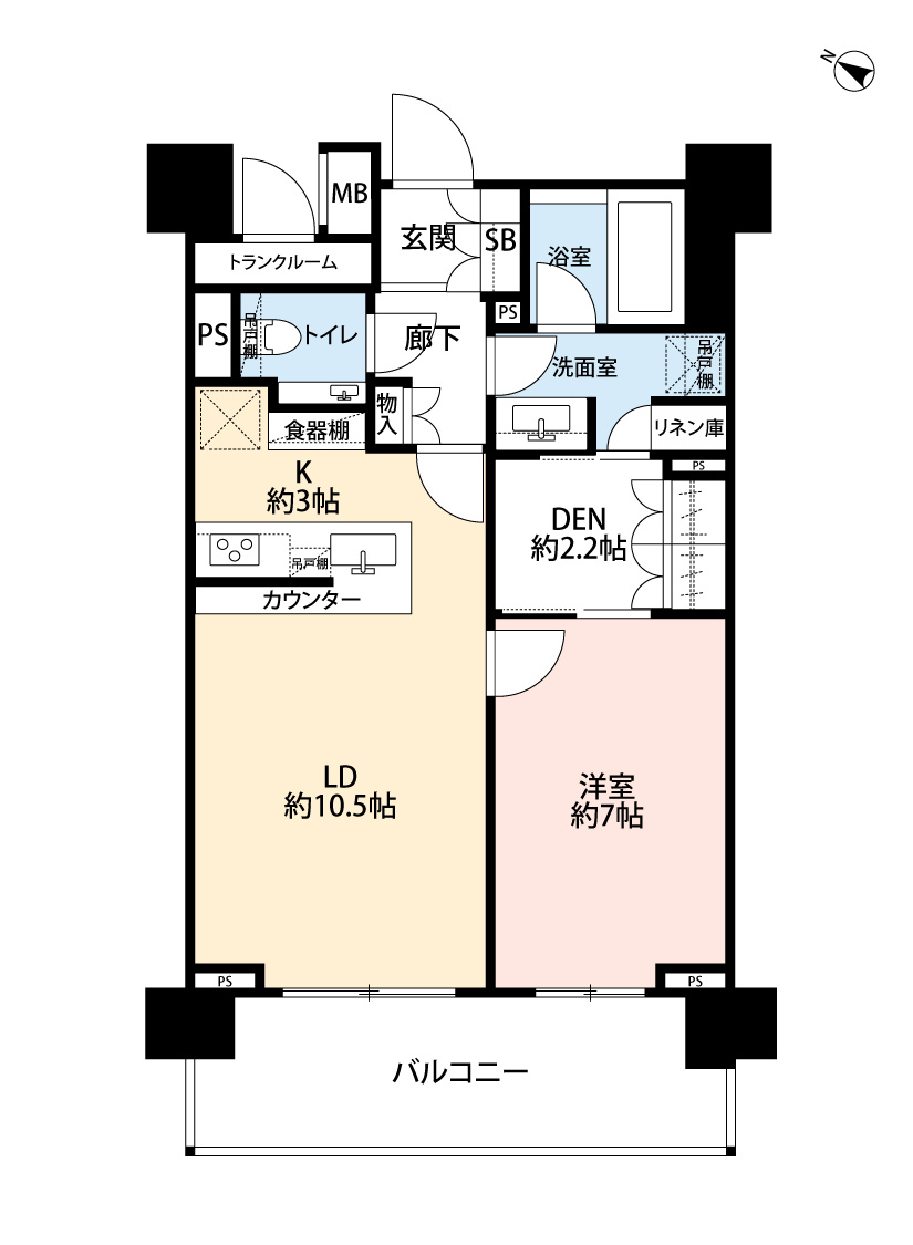 ザ・パークハウスアーバンス目黒平町の居間・リビング