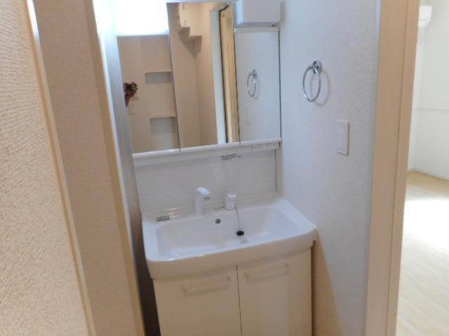 プルメリアⅡの洗面所