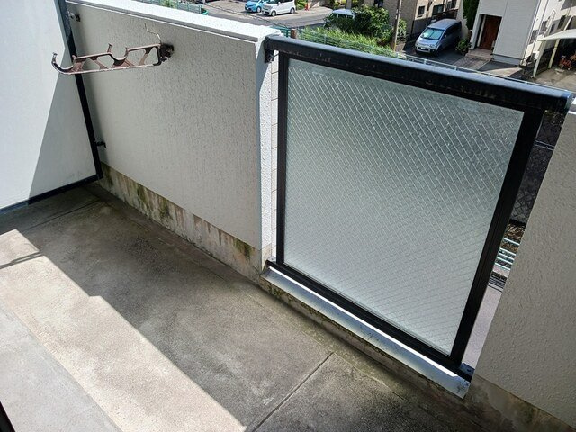 リバ－サイド梶原のバルコニー