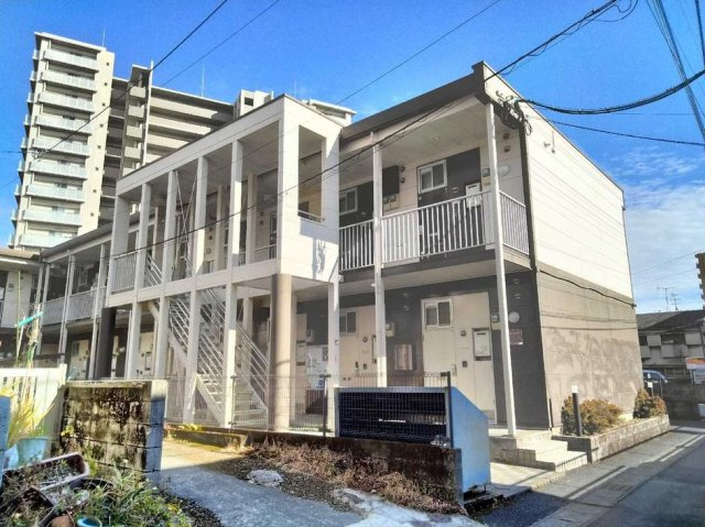 レオパレスコンパル唐湊壱番館の外観