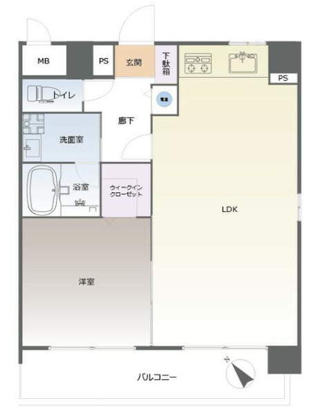 【間取り】 | ロマネスク呉服町☆仲介手数料無料☆