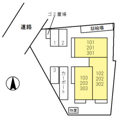 【区画図】 | メゾン・ボヌール