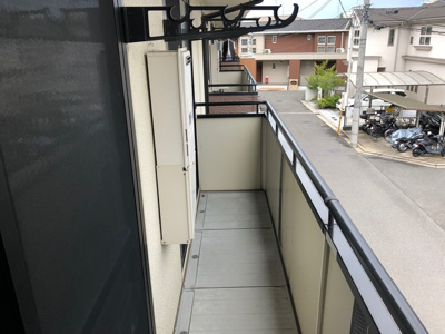 【バルコニー】 | ハイカムールB棟
