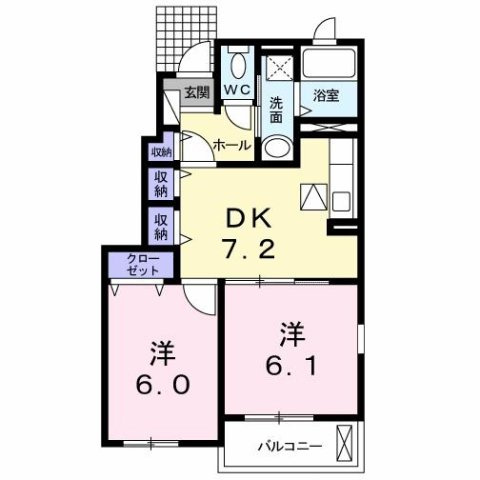 【間取り】 | Ｎｅｏエミサト　Ａ | ◆初期費用最安値コミット！「もっとお得に賃貸」を叶えます♪
◆見積もりのセカンドオピニオンも開催中♪検討中の物件もお気軽に相談下さい。
※既にお申込み済みの場合はご遠慮下さい。
