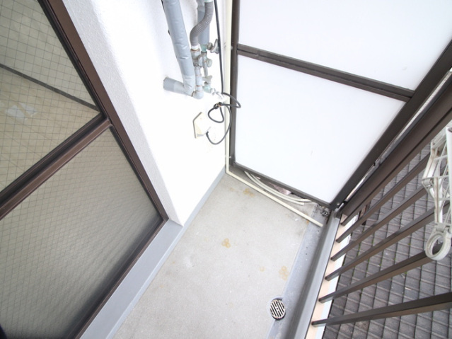 エステート１５東雲のバルコニー