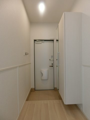 ヒカルサ境港外江町イーストⅡの玄関