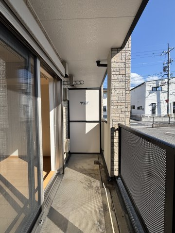 ピュアセルト森尾Ⅱのバルコニー