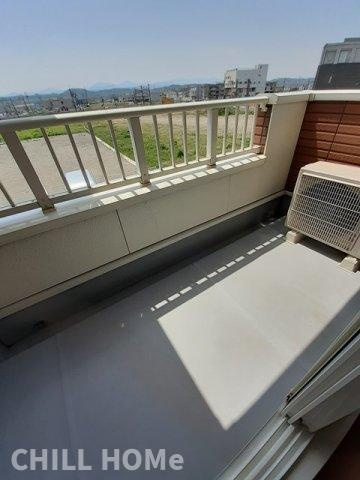 カーサ　フェリーチェ　Ａのバルコニー|当社、チルホームのHPもご覧ください(^^)/物件情報多数♪