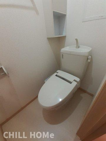 カーサ　フェリーチェ　Ａのトイレ|当社、チルホームのHPもご覧ください(^^)/物件情報多数♪