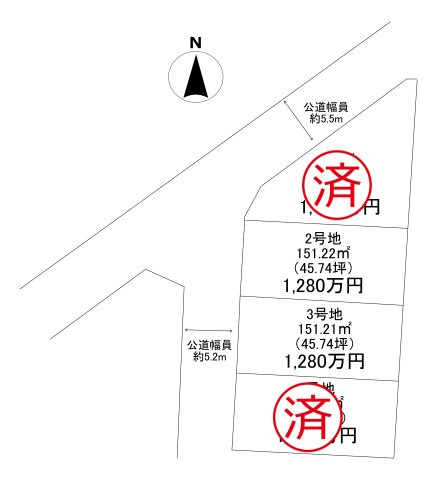小野市神明町４区画3号地