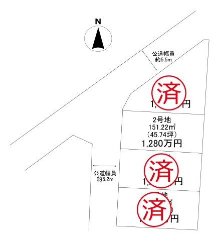 小野市神明町４区画2号地