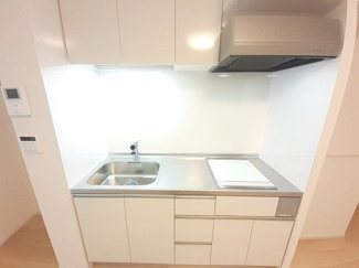 【キッチン】 | アンフィニ土浦Ａ | きれいなキッチンです