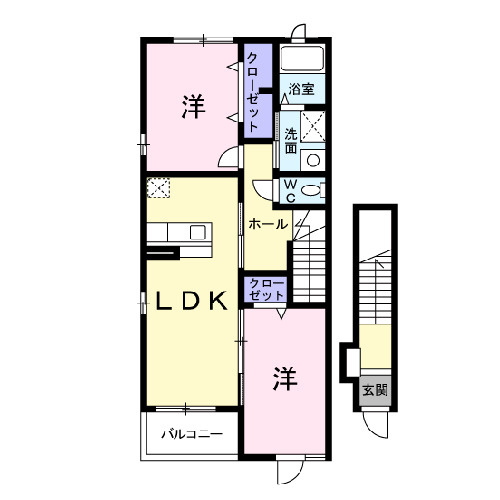 リナージュＡの間取り