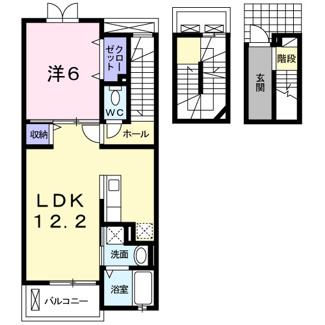 【間取り】 | チャオ　ジェノバ