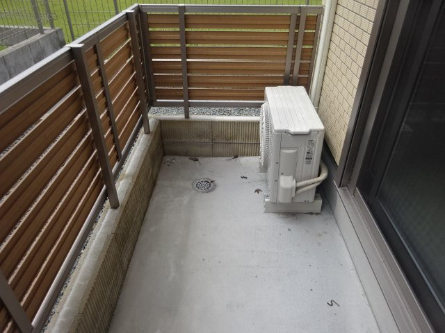 ルミエール野添のバルコニー