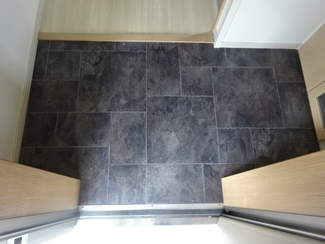 ルミエール野添の玄関