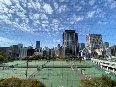 【展望】 | リーガル靭公園南 | テニスコートが見えます♪