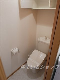 広島市安佐北区可部東１丁目のアパートのトイレ|シャワートイレ