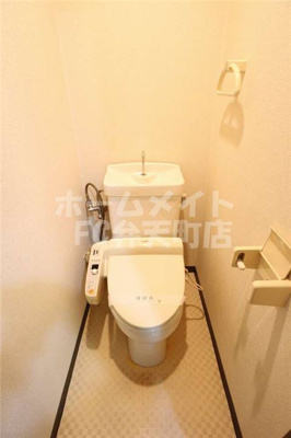 【トイレ】 | エクシード弁天II | 落ち着いたトイレです