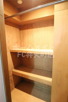 【収納】 | エクシード弁天II | 便利な収納スペースです