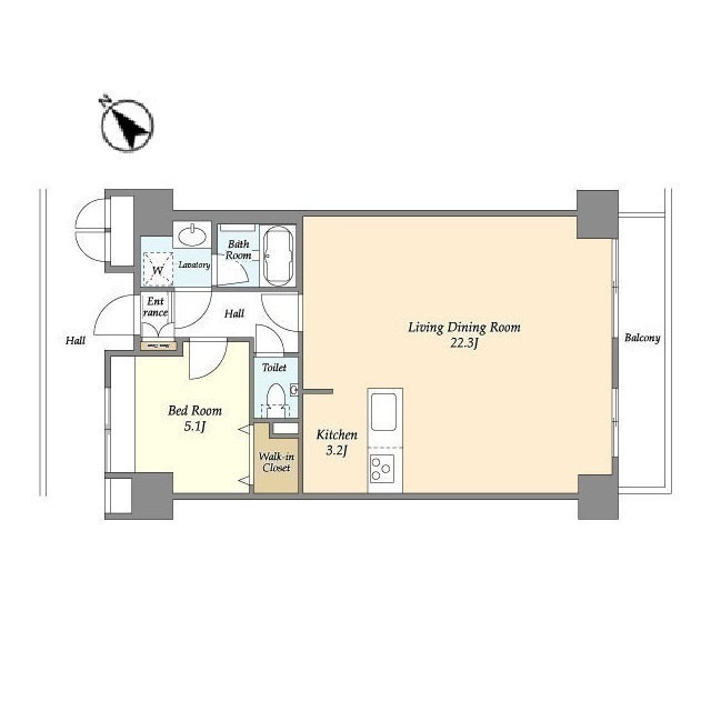 アウルコート南池袋の間取り