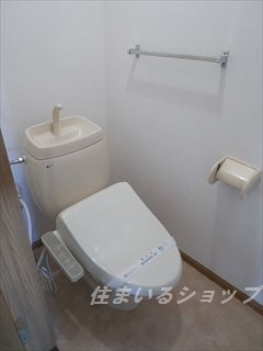 広島市安佐北区亀山５丁目のアパートのトイレ