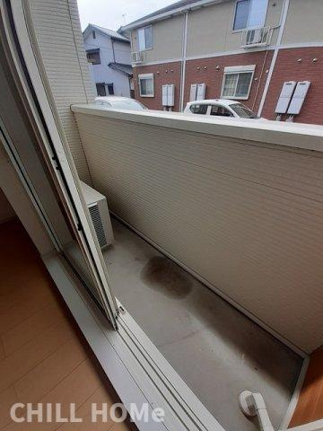 ラ・ストラーダＢのバルコニー|当社、チルホームのHPもご覧ください(^^)/物件情報多数♪