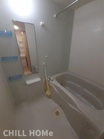 ラ・ストラーダＢの浴室|当社、チルホームのHPもご覧ください(^^)/物件情報多数♪